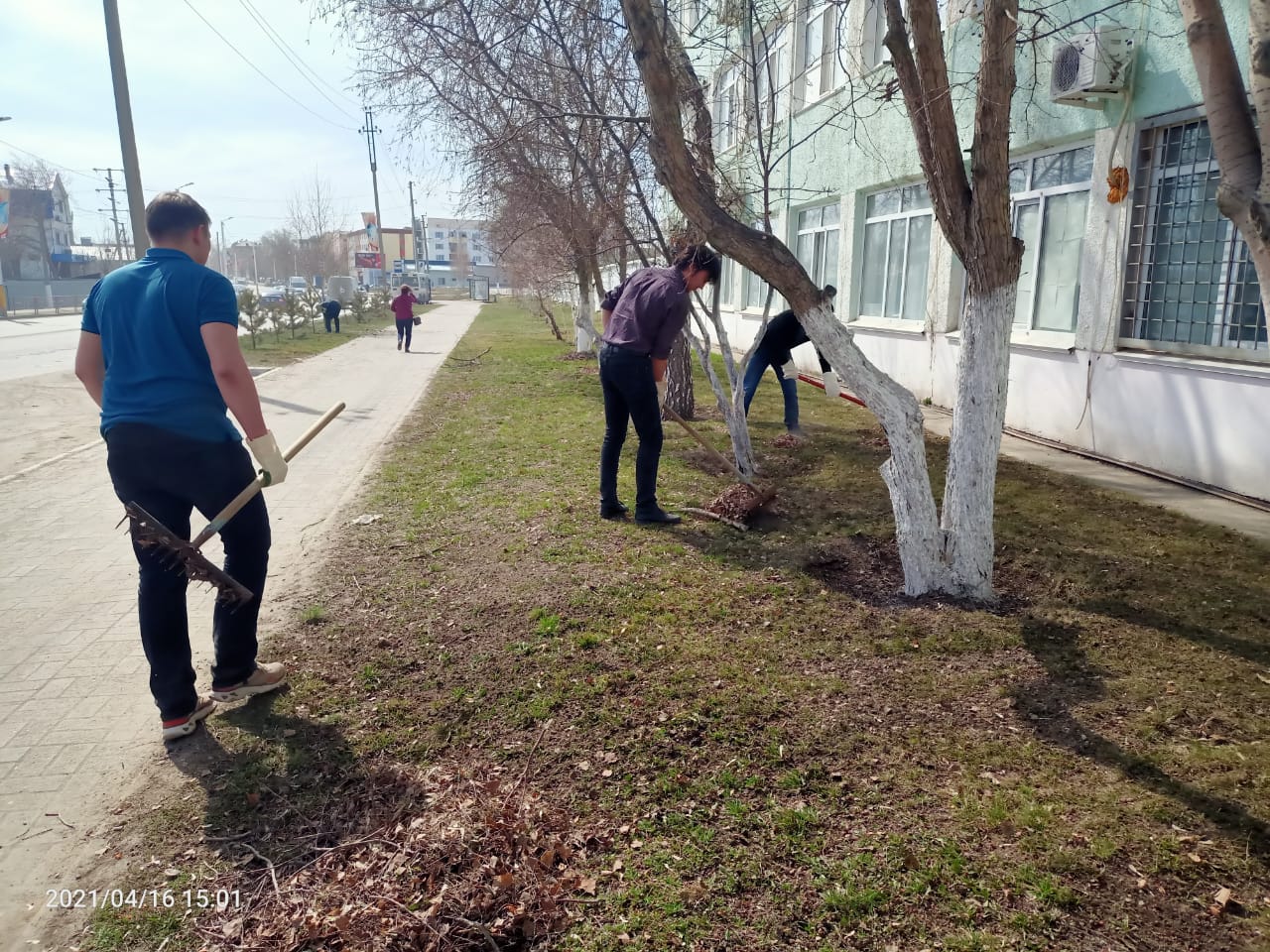 В Костанае с 22 апреля призывают всех выходить на субботник! - ГКП  Костанайская тепло-энергетическая компания.